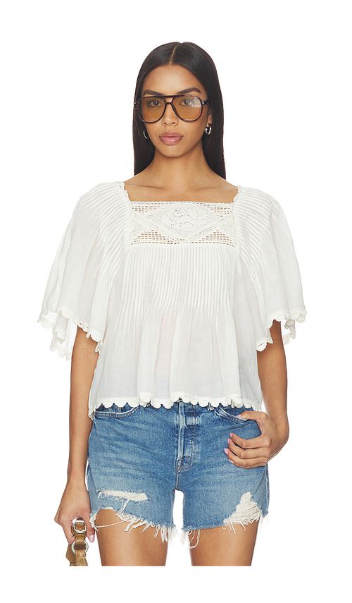 SAYLOR x REVOLVE Eula Top in White. S. Also in XS, M