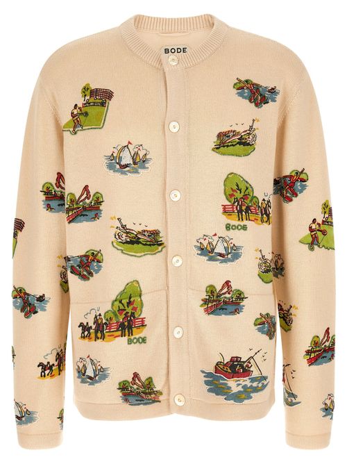 Beaded Camp Cardigan