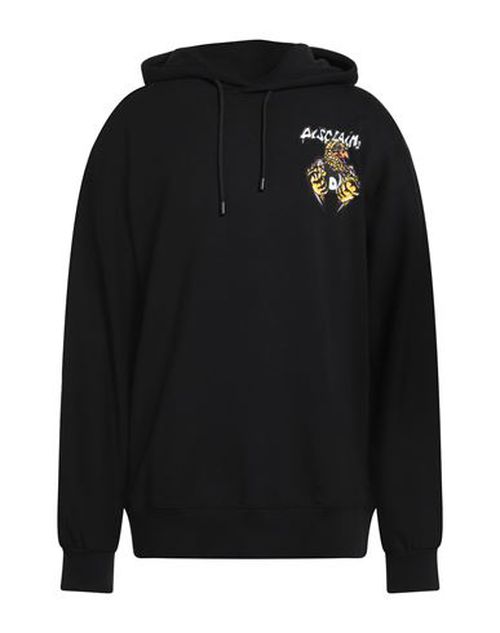 Man Sweatshirt Black Size XXL Cotton