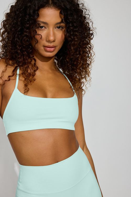 Active Y-Back Bra - Blue - Women Clothing