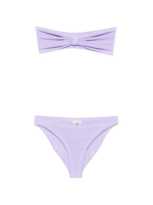 Original Crinkle One Size Bikini Bottom with Front Knot Top
