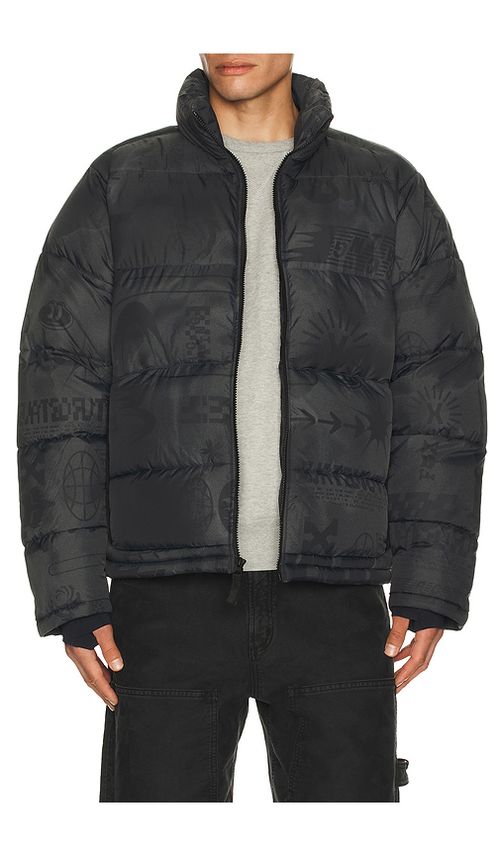 Fox Racing Ridgeway Printed Hi-Loft Jacket in Grey. XL/1X. Also in S