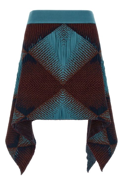 'Ikat Argyle' Skirt