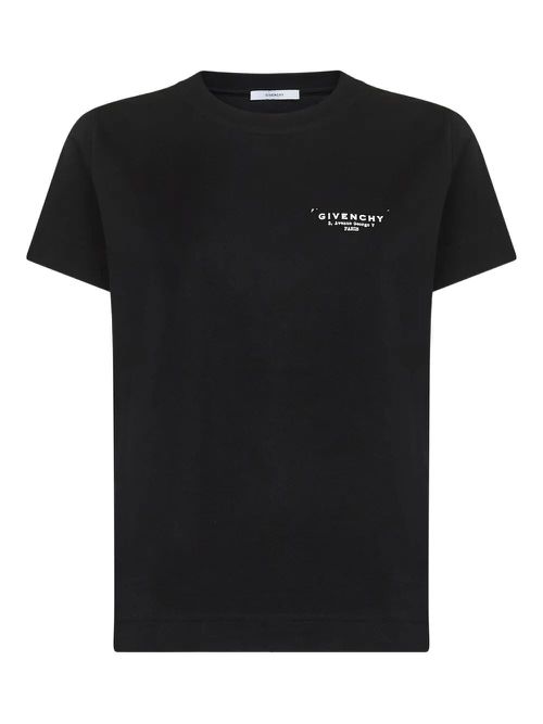 Back Print Regular Fit Cotton T-Shirt