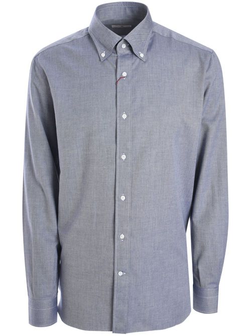 Luciano Barbera button-down shirt - Blue