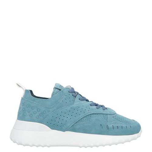 Tods Woman Sneakers Pastel blue Size 10 Leather
