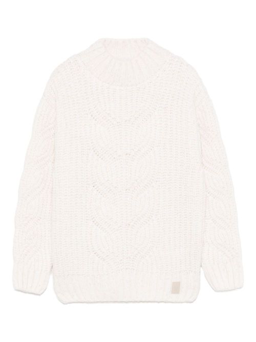 Sequined sweater - Neutrals