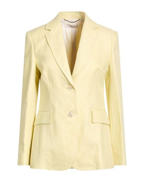 Woman Blazer Pastel yellow Size 8 Linen