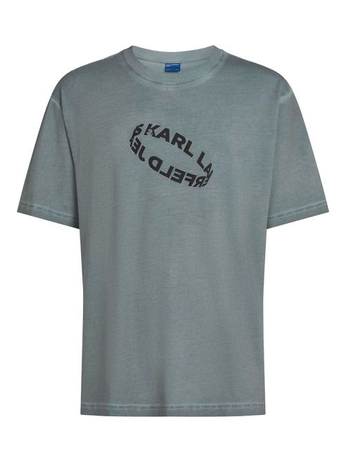Karl Lagerfeld Jeans relaxed washed T-shirt - Grey