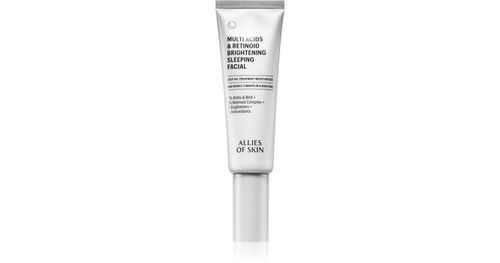 Allies of Skin マルチ酸とレチノイド睡眠 maschera フェイスハイライター