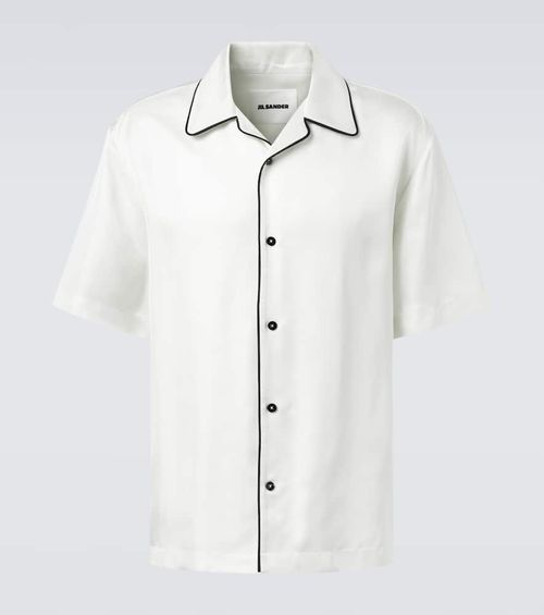 Oversized bowling shirt