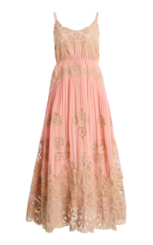 Gracelyn Embellished Lace Maxi dress - Moda Operandi