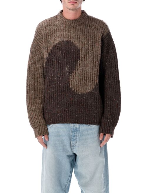 Two-tone Long-sleeve Sweater