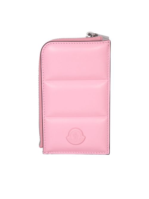 몽클레어 여성 Flat Pink Card Holder 6G00005 M3492 523