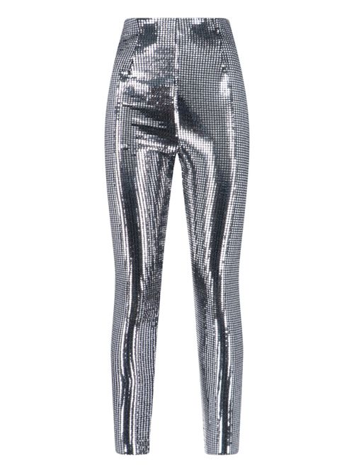 Women's Metallic-Thread Stretch Trousers