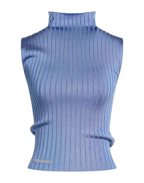 Woman Turtleneck Light blue Size 12 Viscose, Polyamide, Elastane