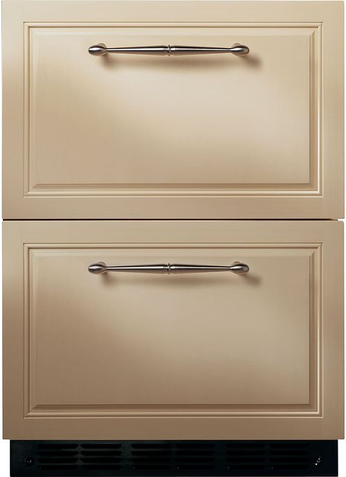 "24"" Panel Ready Double Drawer Refrigerator"