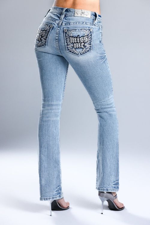 "Ariyah Wing Bootcut Jeans