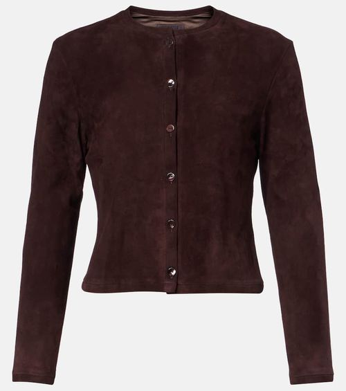 Astrid suede cardigan