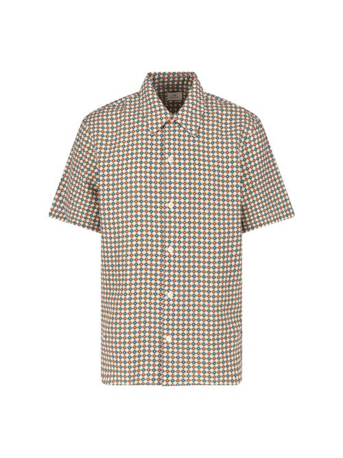Men's Multicolor-Style Lyocell & Cotton Shirt