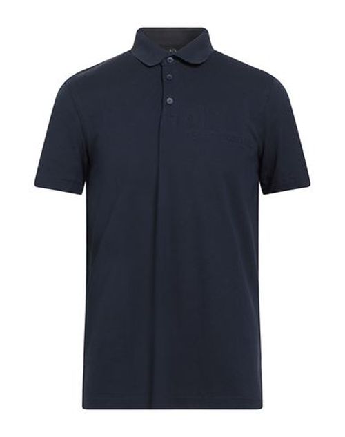 Man Polo shirt Midnight blue Size S Cotton