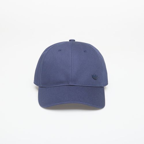 Adidas Everyday Icons Cap With Tonal Metal Trefoil Night Indigo