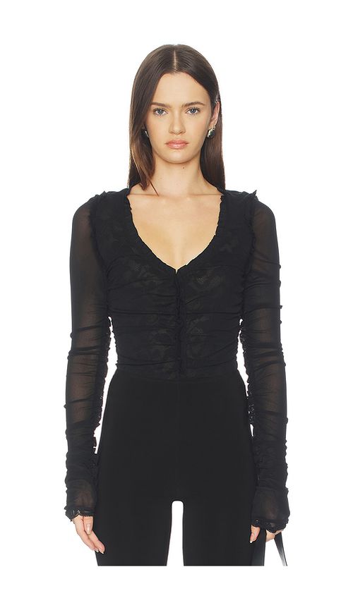 Free People x REVOLVE Worn To Be Wild Bodysuit in Ivory. L. Also in XS, S