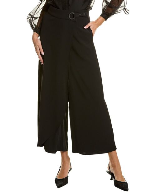 Wrap Wide Leg Pant