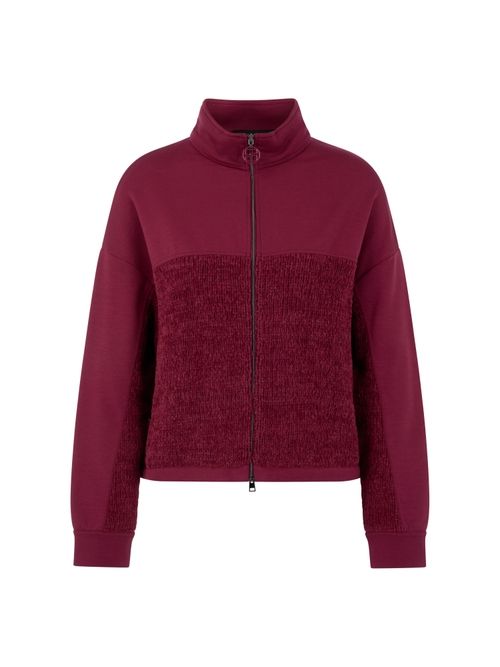 Marc Cain ‘Knitted in Germany’ cardigan, red, 40 N