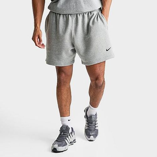 Men's NOCTA Cardinal Fleece Shorts in Dark Grey Heather/Matte Silver/Black