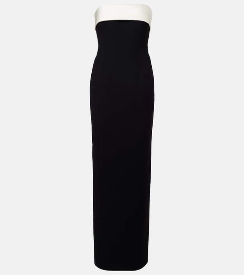 Rhea strapless gown