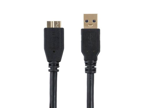 Select Series USB 3.0 USB-A to Micro USB-B Cable  Black  3ft