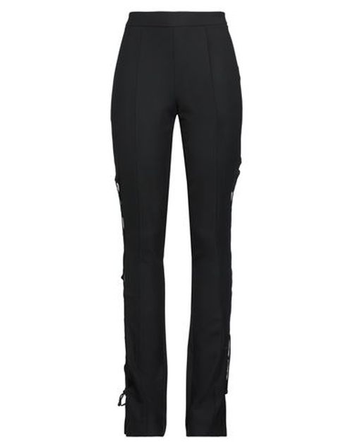 Woman Pants Black Size 10 Polyester, Wool, Elastane