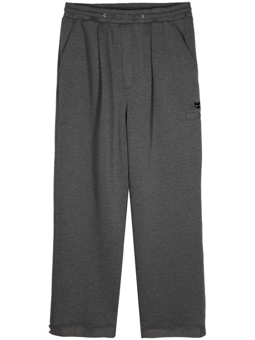 Panther wide-leg track pants - Grey