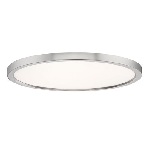 Outskirts LED Flush Mount in Brushed Nicke