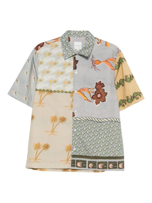 Printed cotton shirt