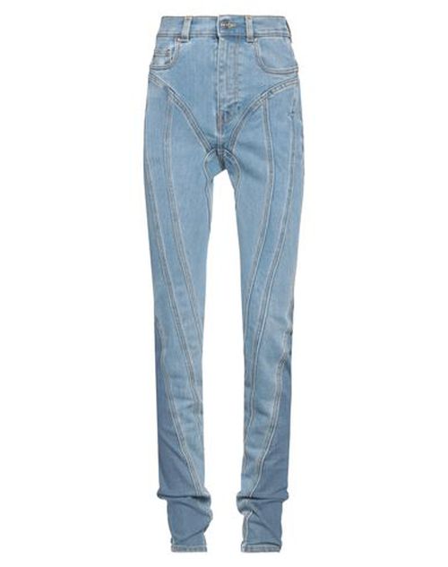 Woman Jeans Blue Size 2 Cotton, Elastomultiester, Elastane