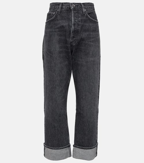 Fran low-rise straight jeans