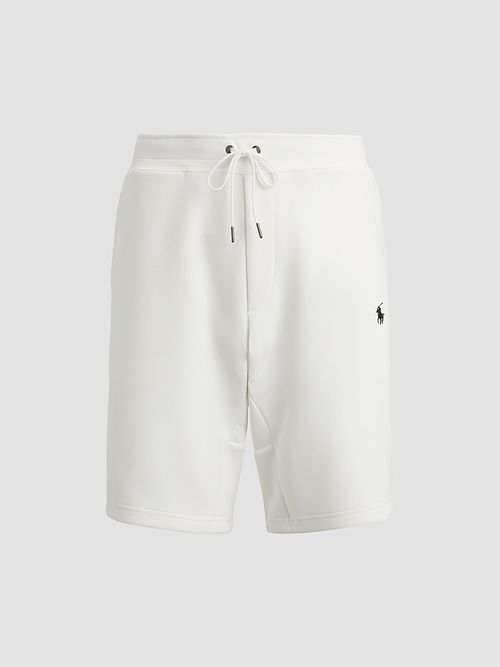 Men's Double-Knit Drawstring Shorts - White