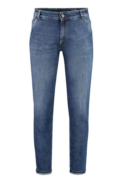 Indie Slim Fit Jeans with Roll-Up Cuff Detail