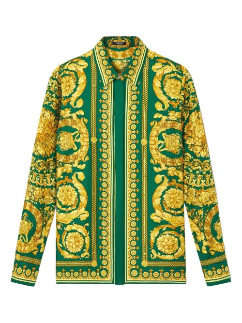 Formal Shirt With `Baroque Heritage` Print