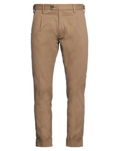 Man Pants Military green Size 32 Cotton, Elastane