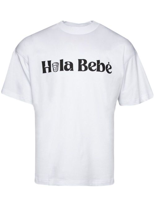 Hola Bebé organic-cotton T-Shirt - White