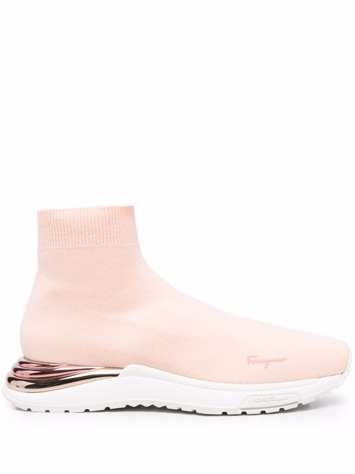 Logo slip-on sneakers - Pink