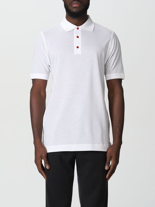 Polo Shirt Men color White