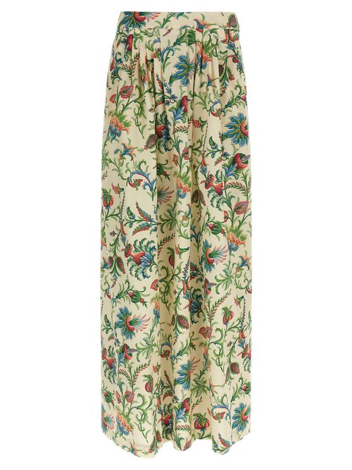 Floral Pattern Skirt