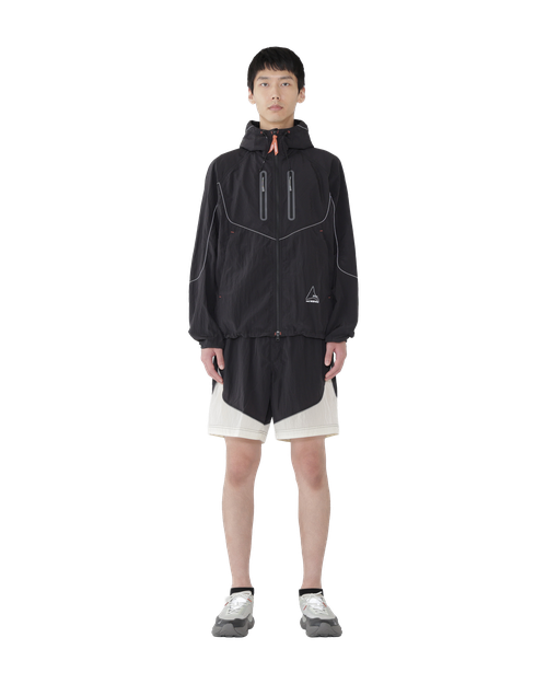 ROA Roa X And Wander Ripstop Wind Jacket Black Coats And Jackets Unisex