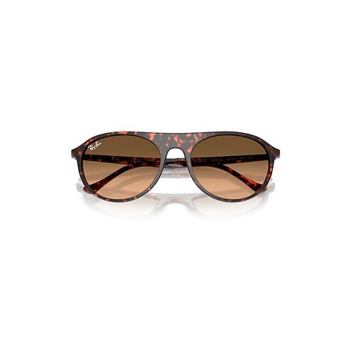 Ray-Ban Rb2215 Sunglasses Havana Red Turtle Frame Pink Lenses 56-19