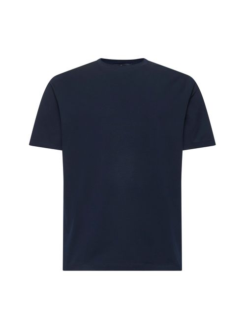 Superfine Cotton Stretch T-Shirt — Blue
