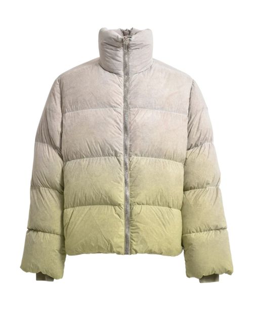 Cyclopic ombré puffer jacket